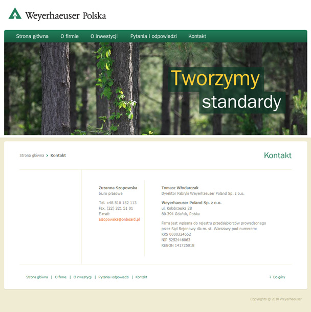 Weyerhaeuser Polska